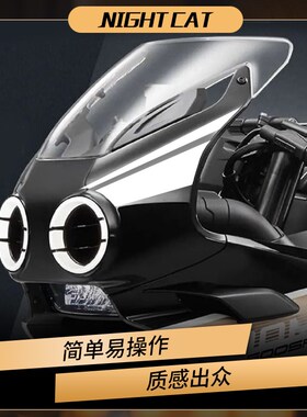 适用春风500SR车头贴纸摩托车改装创意彩色拉花贴花版画贴膜配件