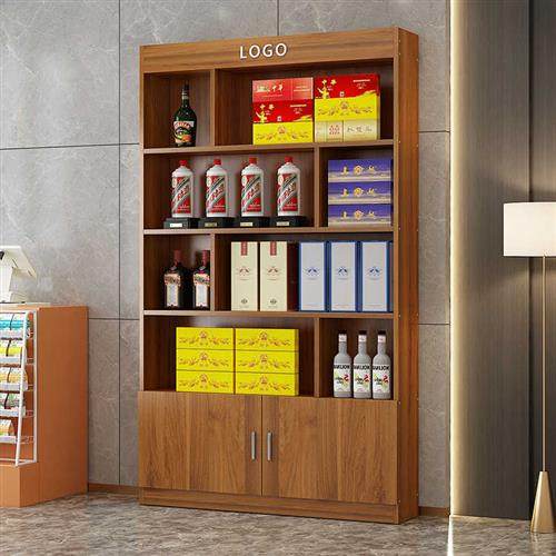 酒柜展示柜红酒展示柜便利店名烟酒摆放货架店铺茶叶木质商品货柜,商业/办公家具,烟酒柜,淘宝优惠券,粉丝福利购,淘宝优惠卷