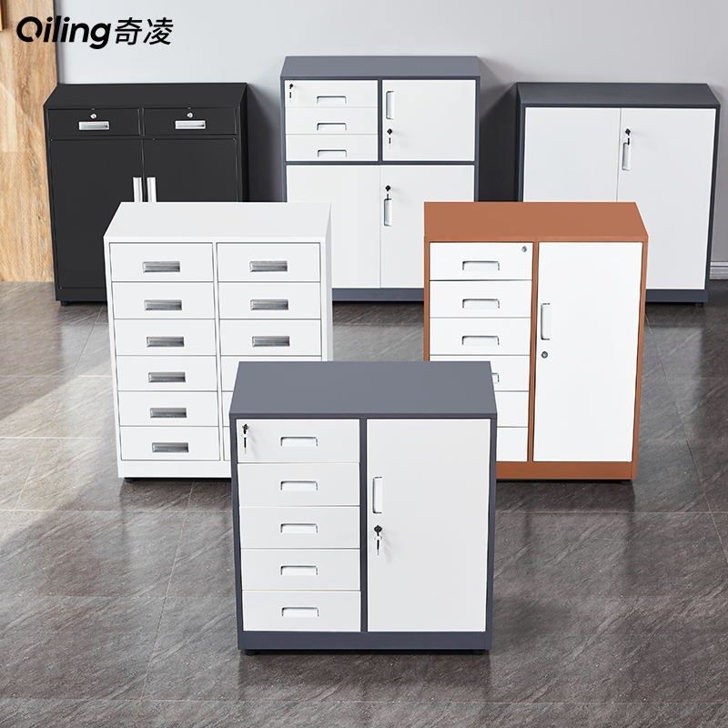 二斗矮柜办公室铁皮文件柜财务资料储物柜带锁抽屉柜工具收纳柜子,商业/办公家具,文件柜,淘宝优惠券,粉丝福利购,淘宝优惠卷