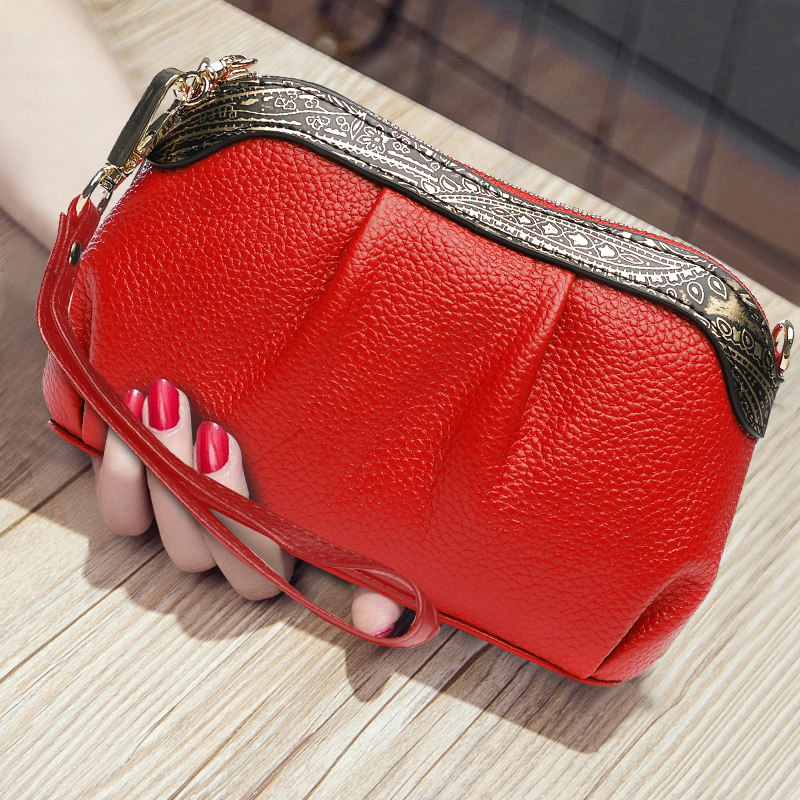 包包女包新款2021时尚软皮手拿包女气质百搭单肩斜挎小包纯皮手包,箱包皮具/热销女包/男包,通用款女包,淘宝优惠券,粉丝福利购,淘宝优惠卷