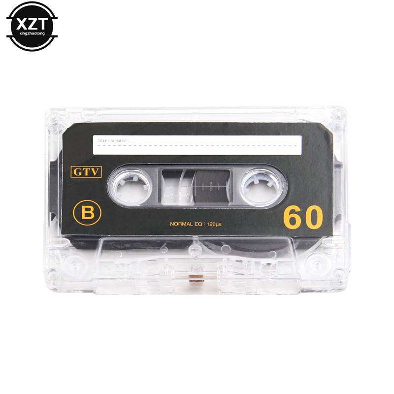 速发1PCS STandard CaSSETTE Blank TaPE PlayEr EMPTy 60 MinuTE