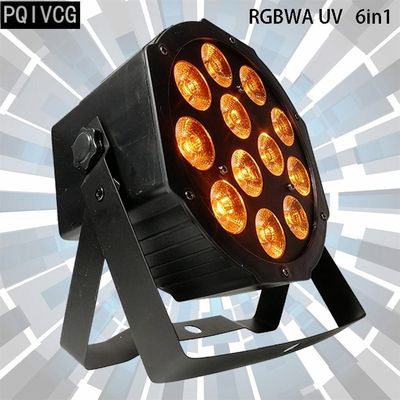 12x12w 12x18w led Par light RGBW/RGBWA V 4in1/6in1 flat par