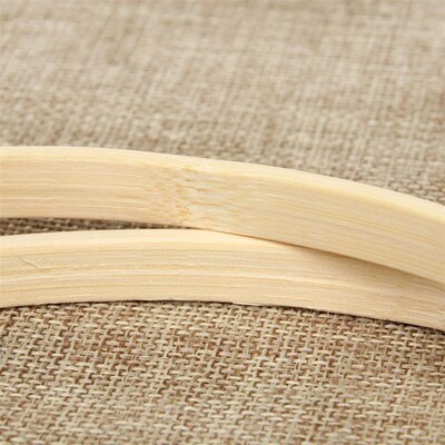 10 Size Sewing Tool Round Wooden Embroidery Hoops Frame Set
