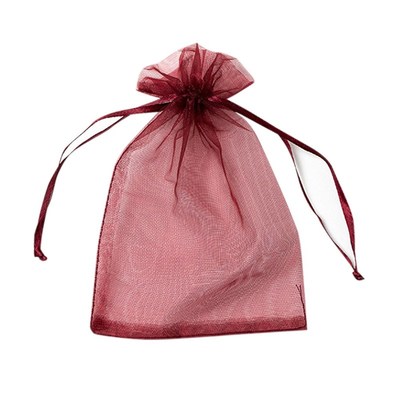 Small Yarn Organza Bag Pouches Drawstrings Bags Christmas G