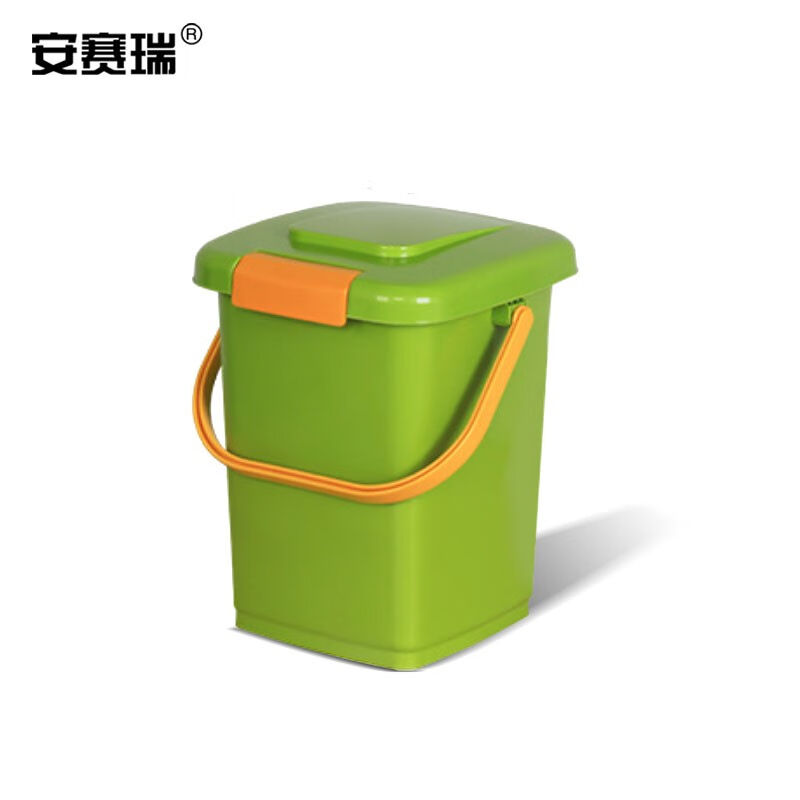 手提垃圾桶商用办公室垃圾桶8L带提z手26.2×24.6×26cm2684-封面