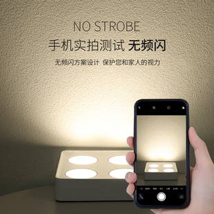 繁简四头超薄明装射灯简约客厅天花灯无主灯照明led吸顶式斗胆灯