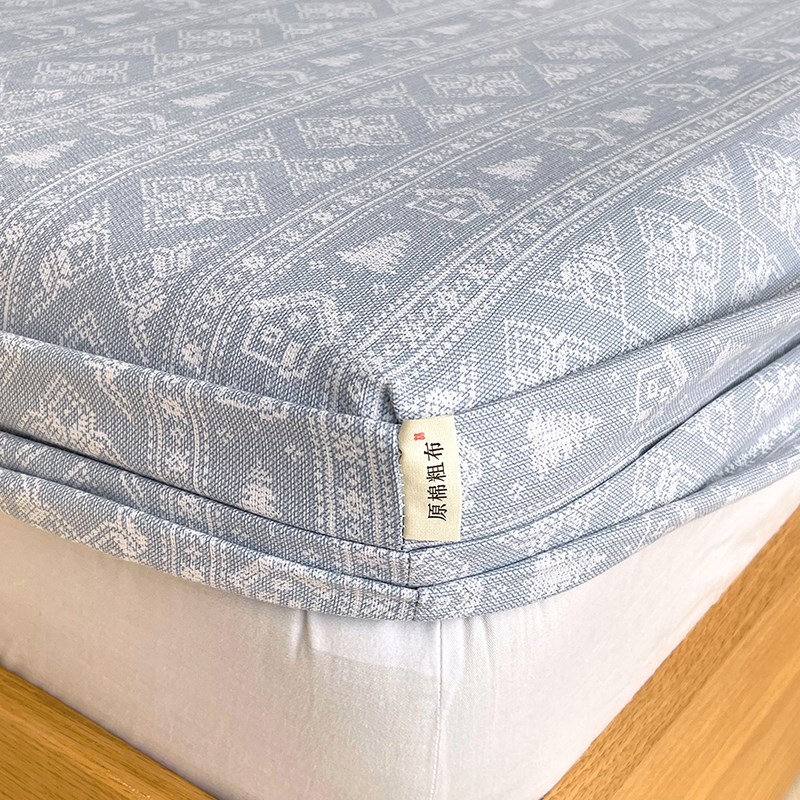 加厚全棉老粗布床笠凉席2025新款纯棉全包床罩单件床套床垫保护罩