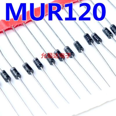 推荐MUR120 1A 200V 快速恢复二极体 DO-4148元/K