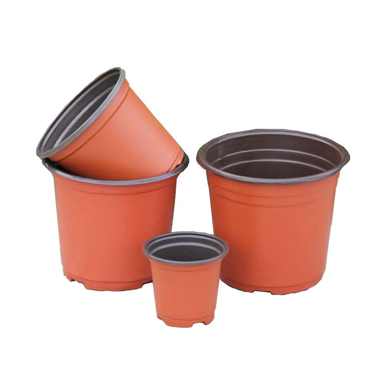 推荐Flower pots plastic two-tone planting seedling花盆塑料