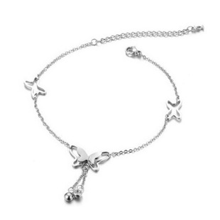 Butterfly fringe anklet anklet流苏脚链 推荐 accessory casual