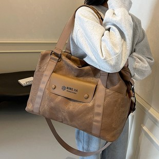 出差小行李包女小型轻便可登机一日游防水旅行包高颜值旅行轻便包