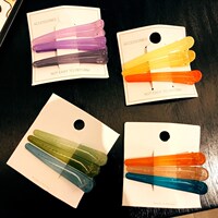 A group of 3 refreshing colorful jelly color sweet girl hair