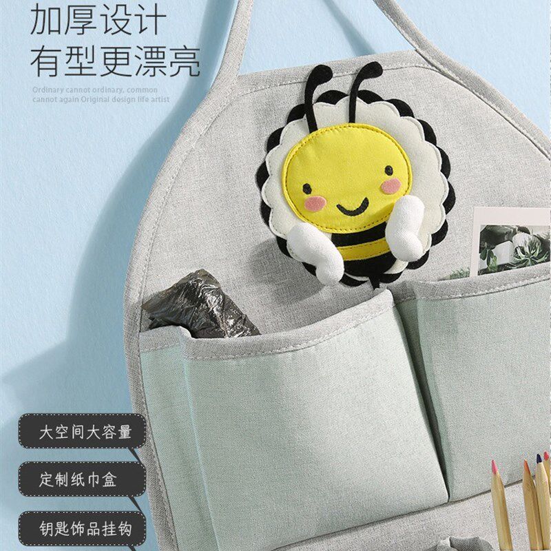 速发挂墙收纳袋挂袋墙挂式大容量置物架布艺门后墙上收纳挂袋壁挂