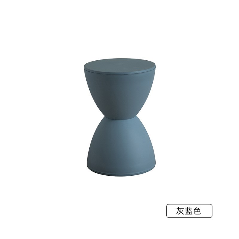 北欧换鞋小凳子h进门家用简约客厅板凳儿童矮凳加厚塑料创意圆形