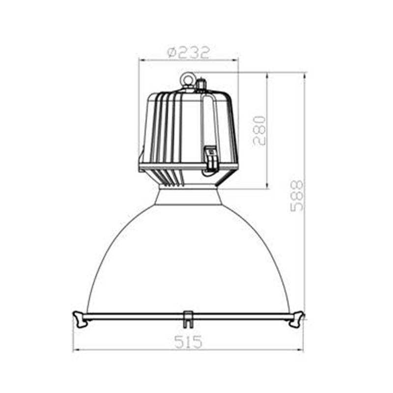 推荐库柏照明cooper150w250w400w金卤灯钠灯工矿灯高天棚照明灯具