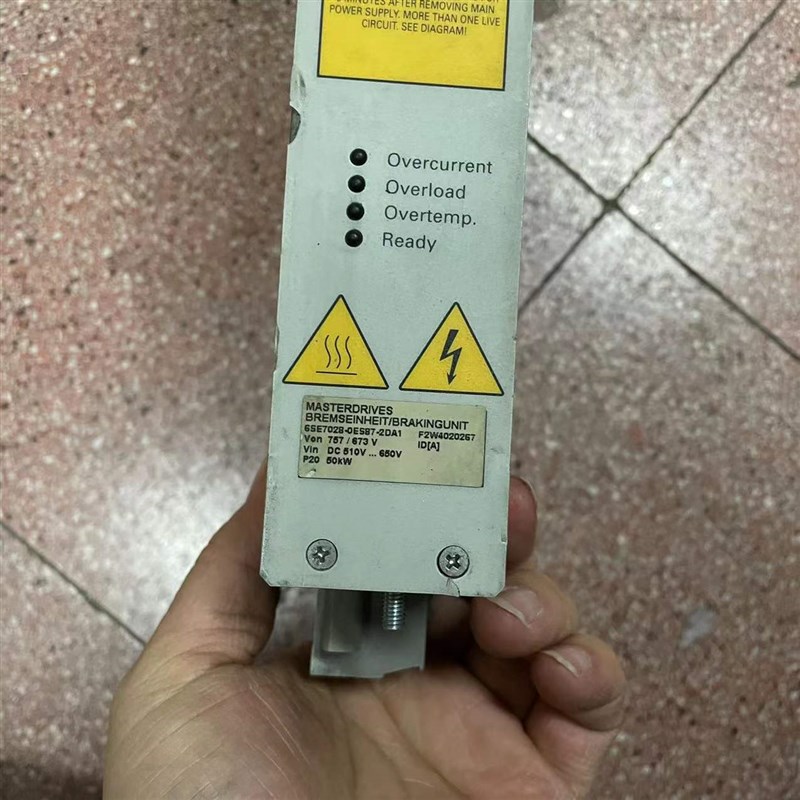 新品6SE7028-0ES87-2DA1西门子变频器50KW制动单元斩波器刹车单元