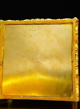 尼泊尔工艺妈祖系列纯铜妈祖菩萨像精品仿古鎏金铜像十三寸摆件