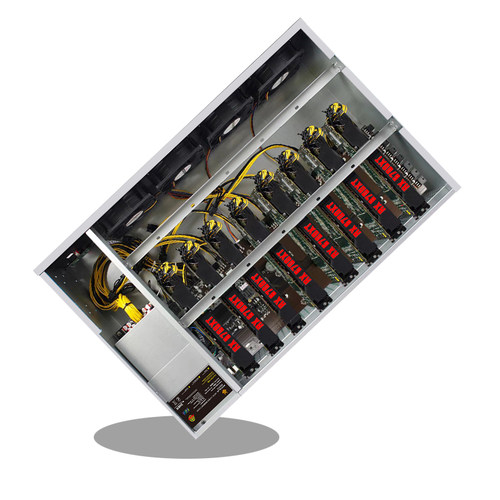 八8显卡直插平台准系统多显卡台式主机箱588/1660S/3070/3060ti