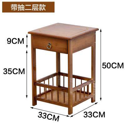 沙发旁边柜阳台小型移动小茶几迷你茶桌中式实木沙发边几欧式茶几