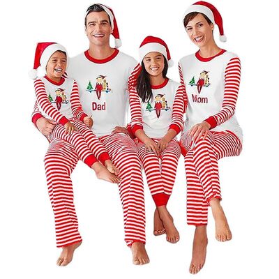 推荐cloth pyjamas Ugly Nightwear Family 2pcs Christmas homew