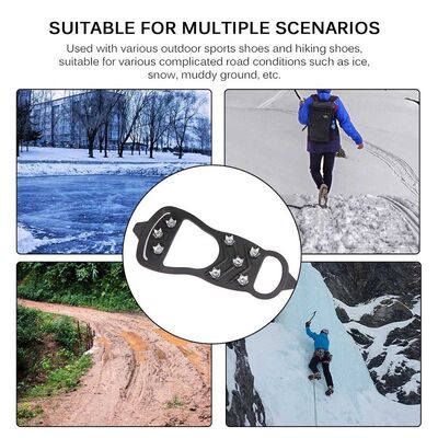 网红1 Pair Professional Climbing Crampons 8 Studs Anti-Skid