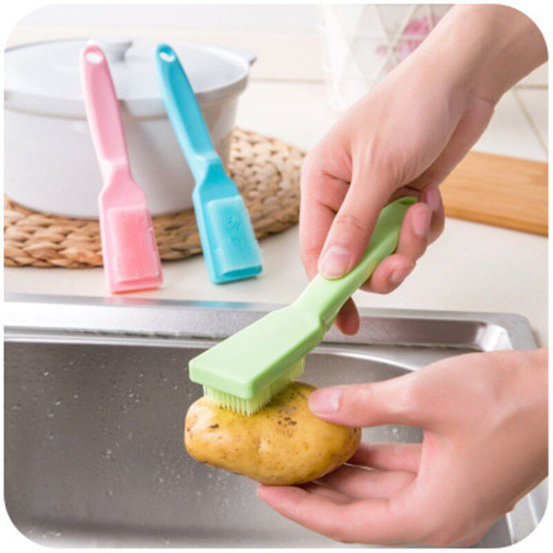 Kitchen Brush Vegetables Scrub Brush Easy Clean Brush Kitche