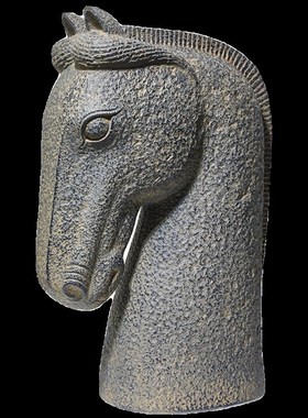 新中式仿古马摆件室内客厅书房博古架桌面招财装饰创意工艺礼品