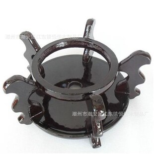 单个包邮海螺贝壳底座仿实木托工艺品摆件圆脚支架底托