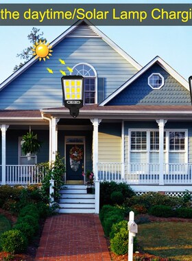 LED Solar Light Outdoor Solar Lamp Solar Powered Sunlight Wa