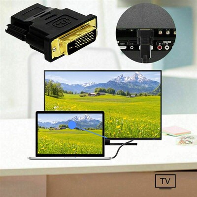 HDMI Female to DVI Male Adapter Converter HDMI to DVI Cable