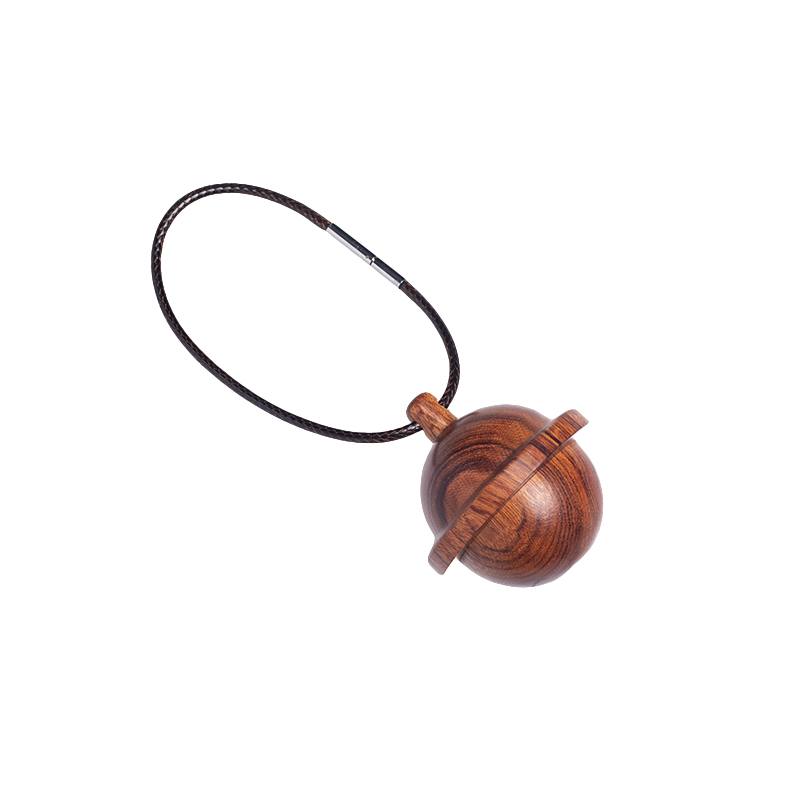 朴房黑檀木小叮当铃铛创意钥匙扣挂件宇宙系手工文艺饰品男女