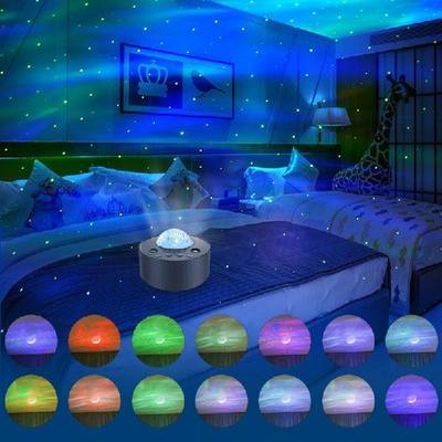 速发Northern Lights Star Projection Lamp USB Romantic Remote