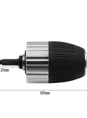 2-13mm 3/8-24NF Self-locking Keyless Wrench Drill Chuck Impa