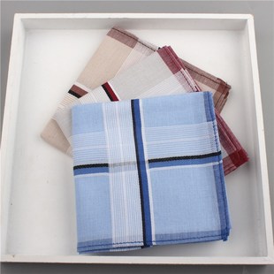 3条手帕超低价女式老式男士手绢手帕方巾全棉随身薄布新款