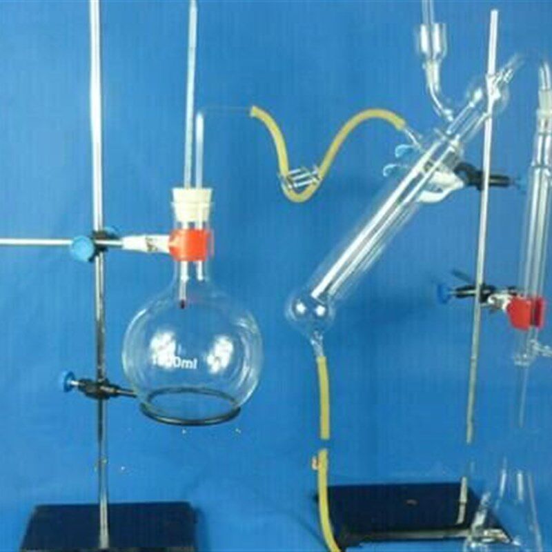 实验室用半微量定氮蒸馏器 蒸馏装置凯氏定氮n装置全套(含铁架台)