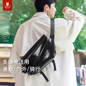 男士 机能斜挎包男款 挎包男生单肩包多功能包男机车差包胸包男