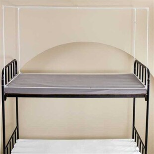 学生宿舍寝室蚊帐架子不锈钢支架床帘下铺上铺支架床杆可伸缩配件