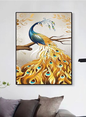电表箱装饰画竖款现代简约免打孔遮挡配电箱总开关电W闸盒欧式毫