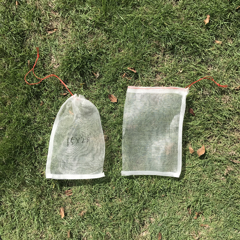 小众高货包邮尼龙网袋种子袋瓜果防虫防鸟育种浸种袋葡萄水果袋火