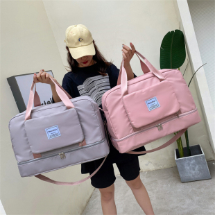 短途旅行包女超大容量手提行李收纳袋防水出差旅游便携入院待产包