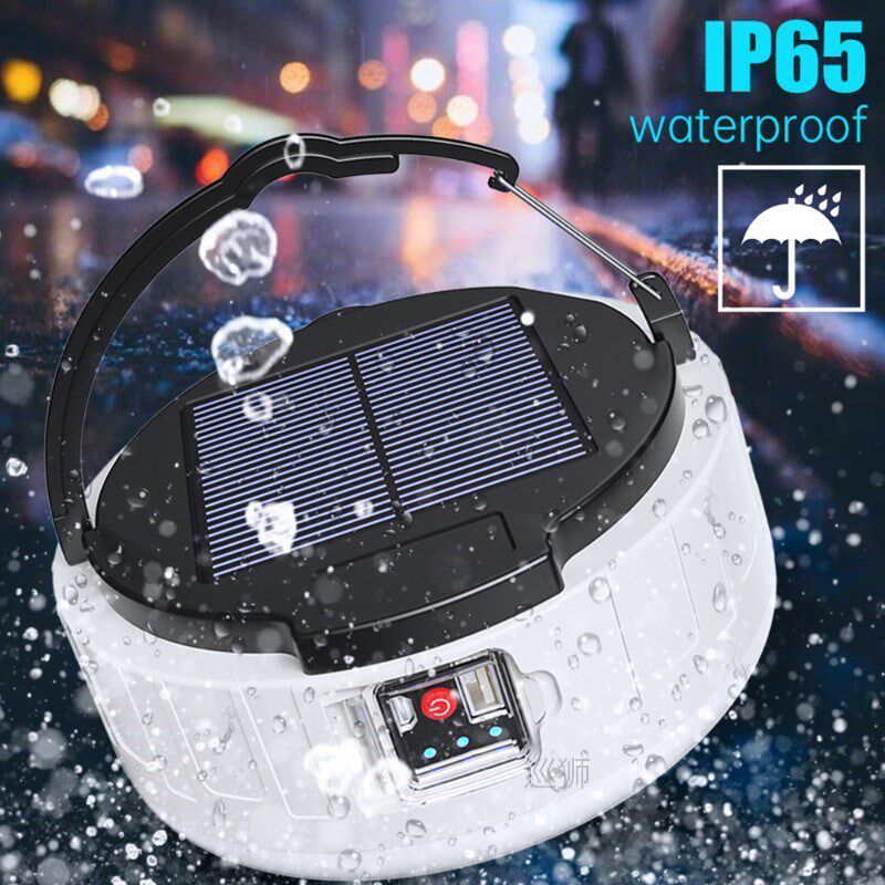 Camping Lantern Portable Light Solar Camping Lamp Tent Lante使用感如何?