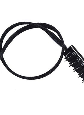 5-port 4-pin PWM CPU Cooling Fan Power Cable Splitter Comput