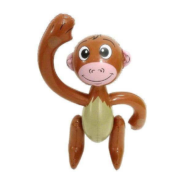 极速Monkey Balloon Gift Cute Leakproof Inflatable Toy Cartoo