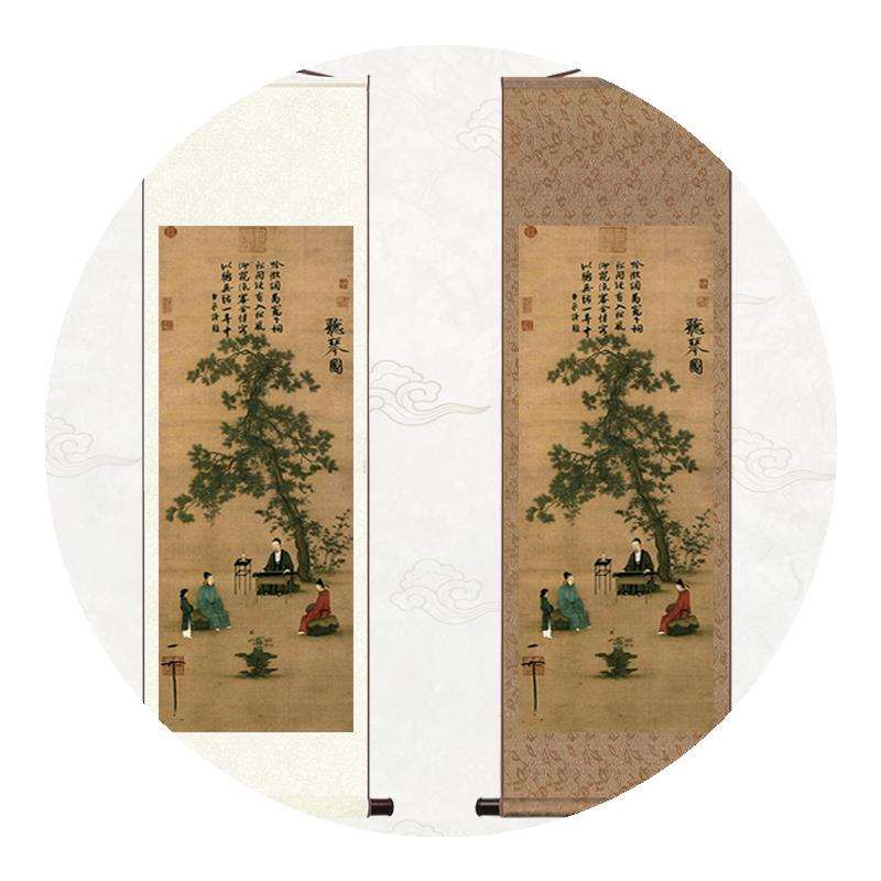 推荐Ancient painting reel hanging painting Song Huizong