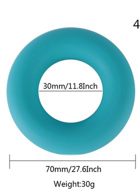 1PC  Hand Grip 3kg-5kg Silicone Strength Trainer Ring Grippe