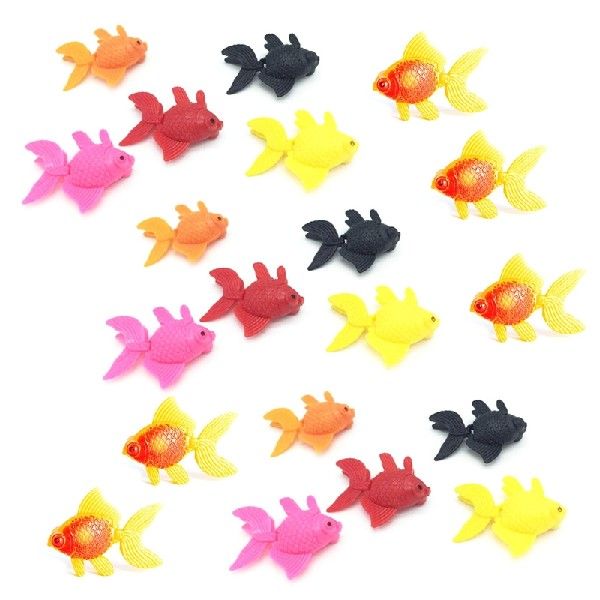 极速896A 20 Pieces Plastic Artificial Fish Aquarium Décor