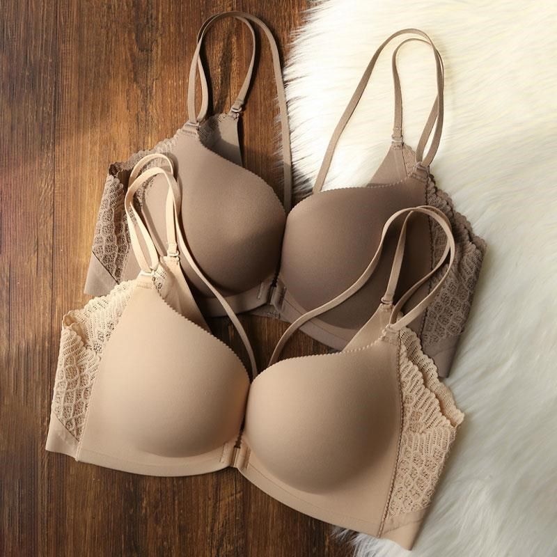 前扣美背内衣少女小胸聚拢无钢圈收副乳防下垂胸罩细肩带文胸,女士内衣/男士内衣/家居服,少女文胸,淘宝优惠券,粉丝福利购,淘宝优惠卷