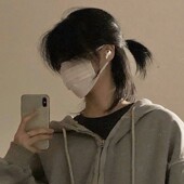 狼尾鲻鱼头假发男生短发武士头半扎发男士 帅气 全发套仿真发头套式