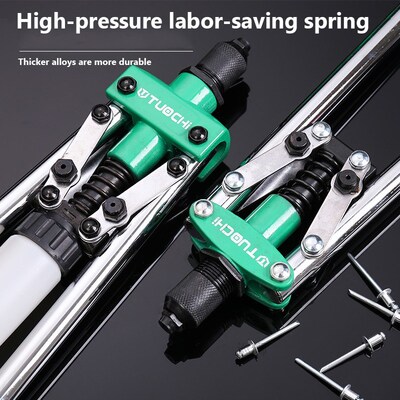 Rivet Gun Manual Double Handle Labor Saving Pull Willow Gun