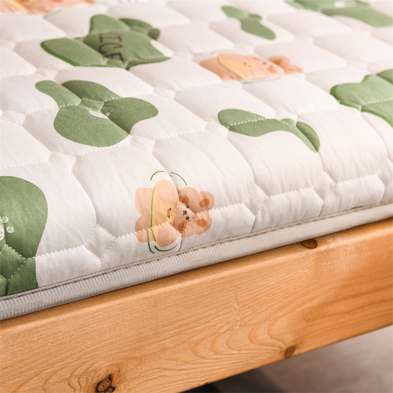 可折叠加厚床垫地垫睡觉棉凉针织学生宿舍隔单人床软垫打地铺儿童